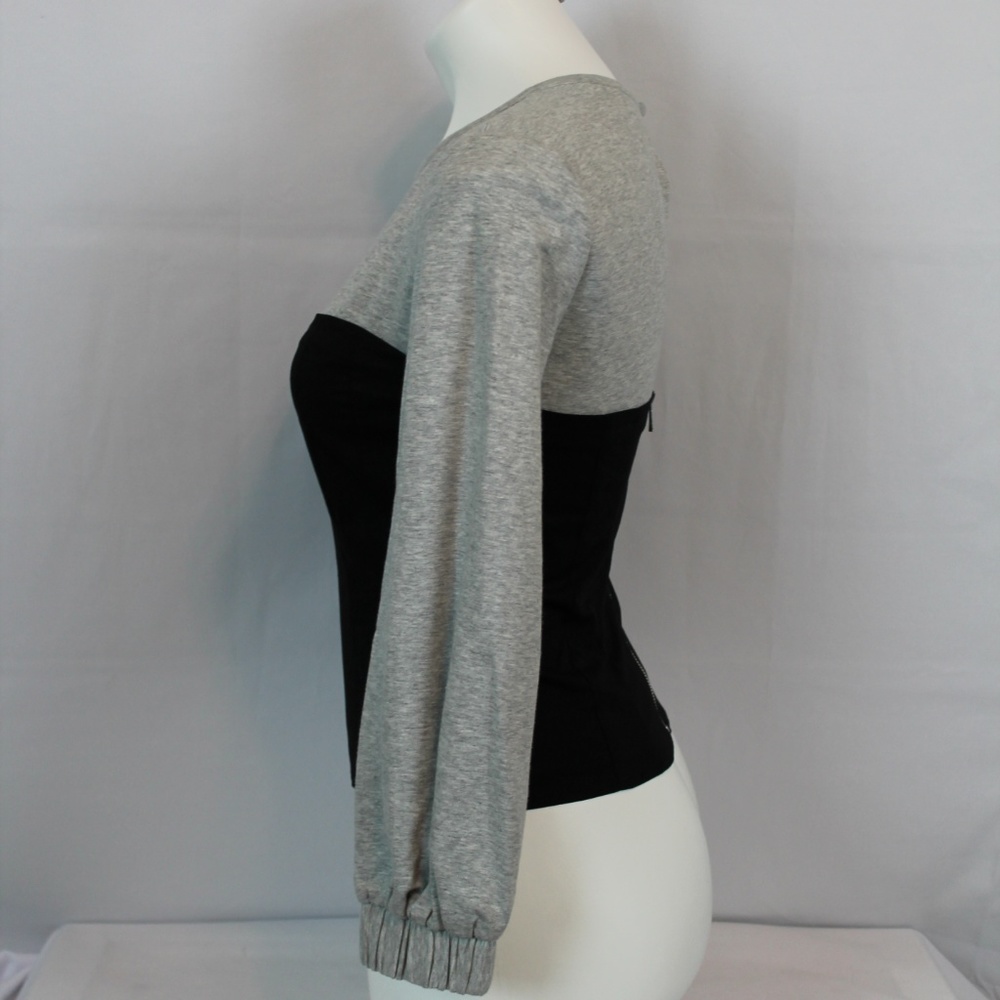 1. State Shirt Black Gray Long Sleeve Cotton XS - Picture 3 of 6